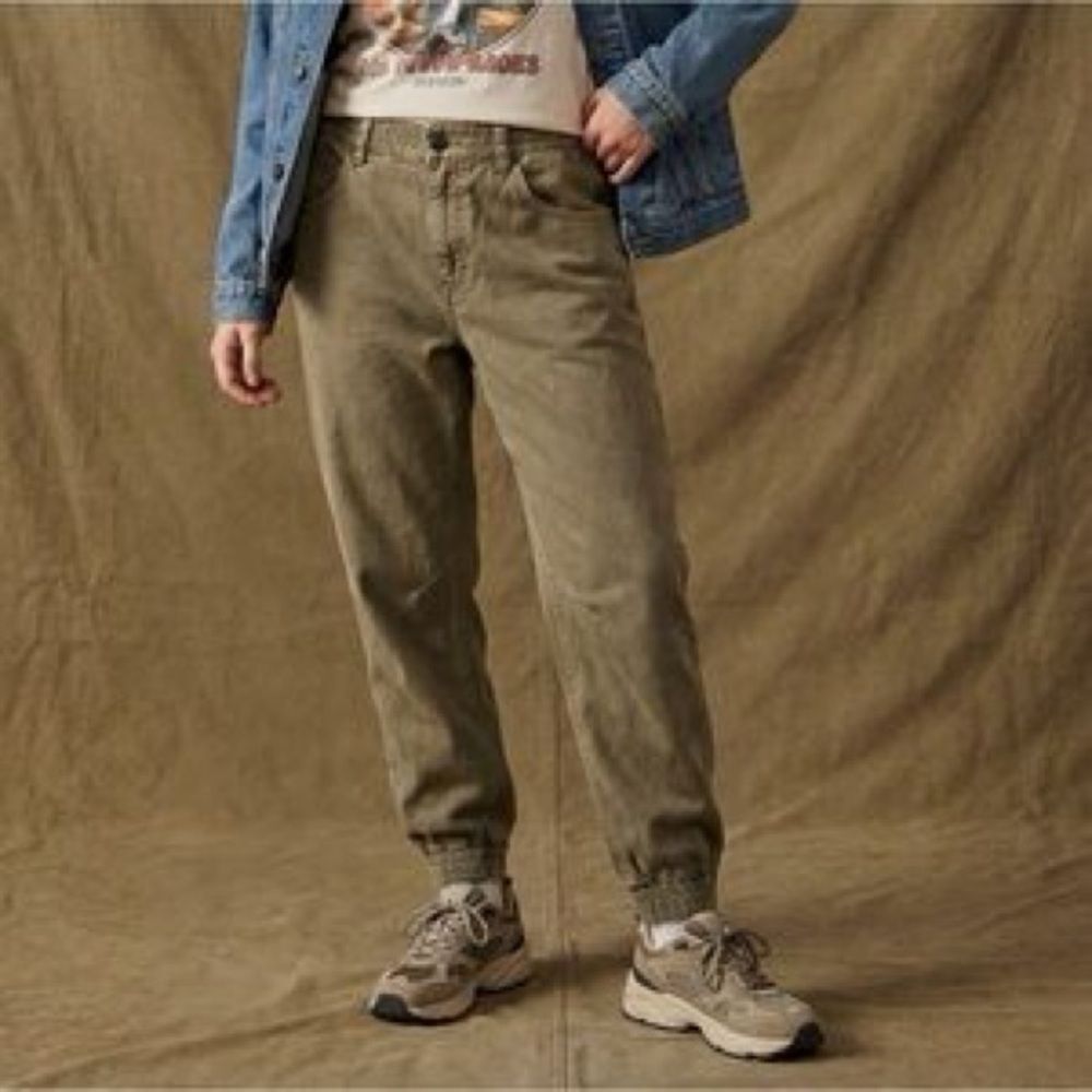 rag & bone Olive Drab Engineered Cotton Boho Jogger Pants Size 27 Best Seller - Picture 1 of 16